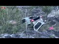 Vehicle where mom and daughter plunged off precipice at San Fernando Hill