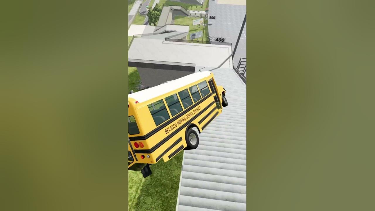 Crazy School Bus Crashes You Can't Survive schoolbus autobús autobús