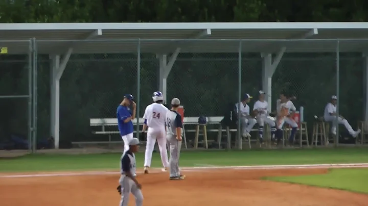 daniel redmond #24 hit and defense 2 28 17