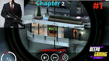 Hitman sniper Android/iOS walkthrough Gameplay part 1.