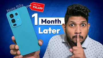 Infinix Note 50x Review - After 1 month | Best Smartphone Under 10000