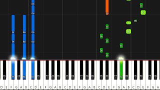 Ikson - Views - Piano Tutorial / Piano Cover - Synthesia 🎹 (+ Free MIDI Download)