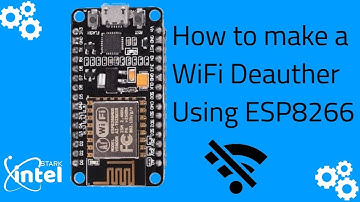 [EASIEST METHOD] How to make a WiFi Jammer or Deauther using ESP8266 WiFi Development Board - IoT