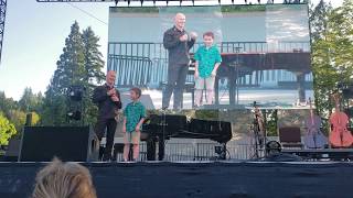 Piano Guys 'Perfect' - 9-Year Old Opens the Concert - Portland, Oregon - 08/15/2019