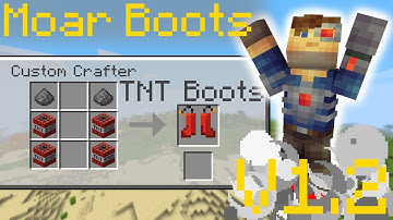 How Minecraft Boots COULD have been! CAMP Minecraft Moar Boots Datapack V1.2. Java 1.16.3