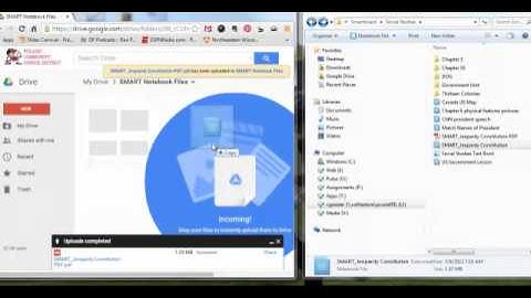 SMART Notebook Uploaded & Shared Using Google Drive