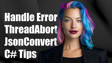 Handling ThreadAbortedException with JsonConvert.DeserializeObject in C#