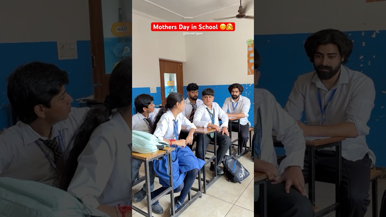 Mothers Day in School 😊👩 #shorts #ytshorts #teratrigun #mothersday