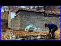 The man returned to his hometown to renovate the old house built with a big rock | part 2