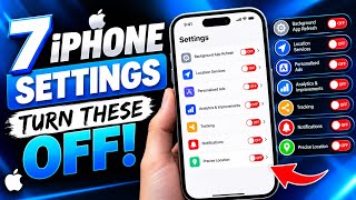 7 iPhone Settings You Should Turn OFF Right Now!