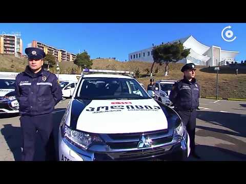 პატრულის ახალი ჰიბრიდული ავტომობილები   ტესტდრაივი საპატრულო პოლიციის უფროსთან ერთად