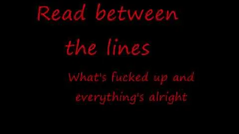 green day - boulevard of broken dreams (lyrics on screen)