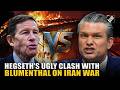 U.S. won Iran war? U.S. Secy of war Hegseth, Senator Blumenthal engage in heated argument