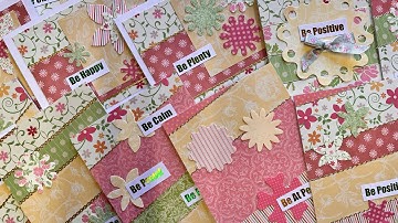 How Many cards Can We Create Using An 8x8 and 6x6 Garden Party Paper Collection