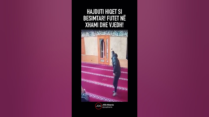 Një skenë e pazakontë ka ndodhur në xhaminë historike të Et’hem Beut në qendër të Tiranës.
