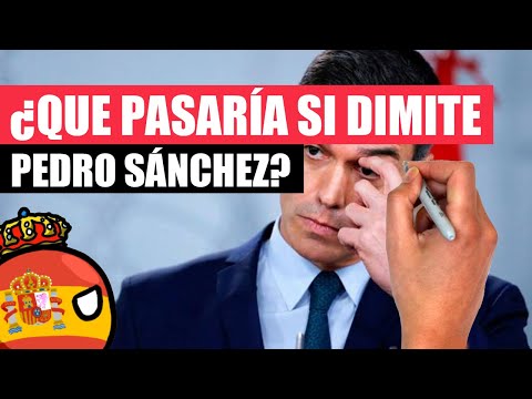 ✅ ¿Qué pasaría si PEDRO SÁNCHEZ dimite? | Todo lo que tienes que saber sobre la posible dimisión