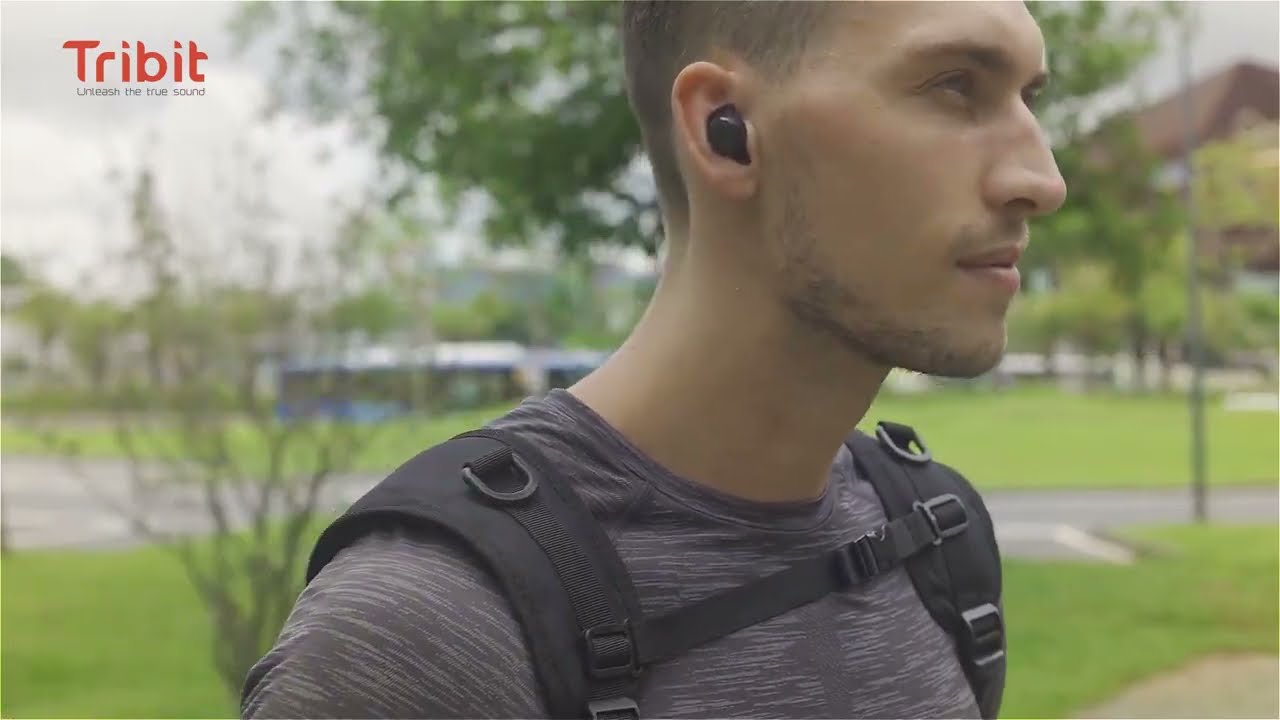 Tribit Flybuds 3 Bluetooth 5.0 Wireless Earbuds - 100h Playtime
