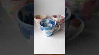 工房ゆずりは綺麗なマグカップレビュー　工房ゆずりはホワイトデーのお返しに　工房ゆずりはショップhttps://yuzurihaiimo.thebase.in/　熊本県人吉市通販GIFT-STYLE