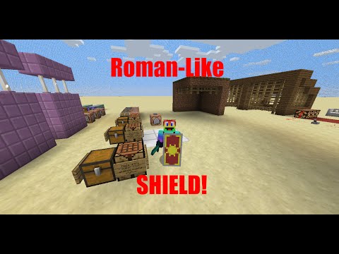 Roman Like Shield Tutorial Youtube