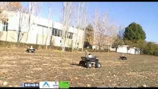 Reconnaissance and Exploration with a autonomous Multi Robot Team