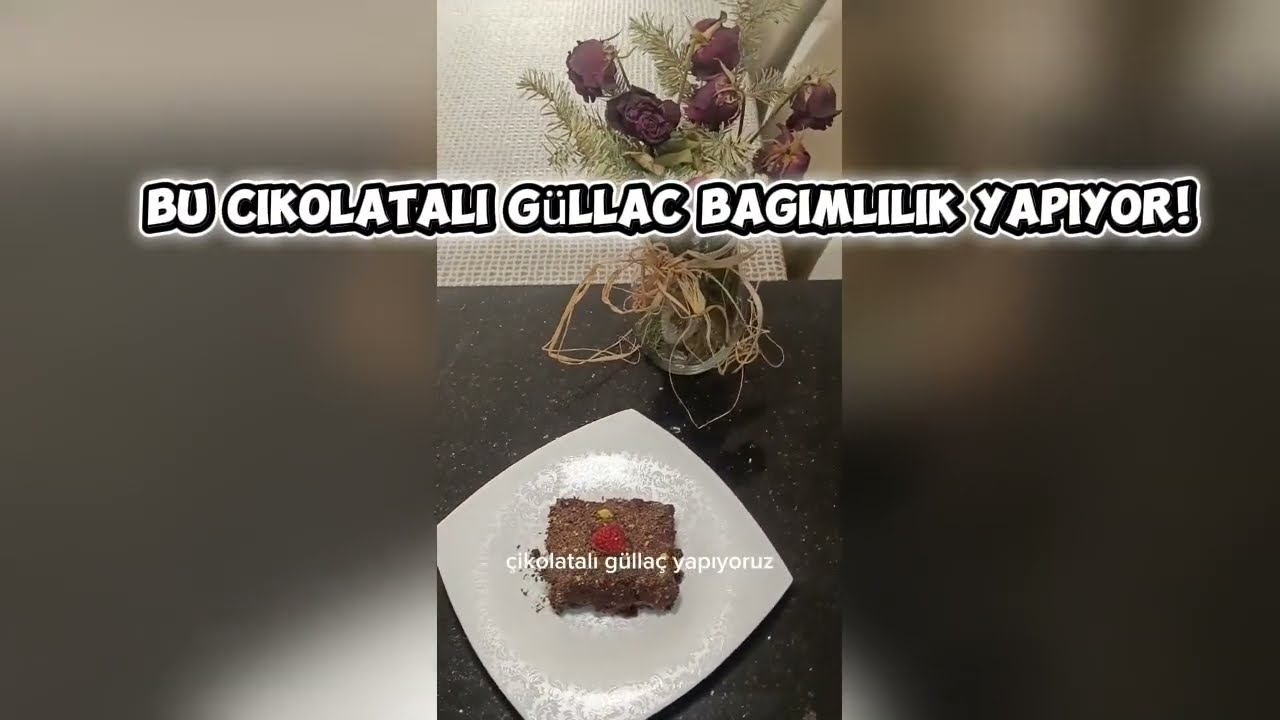 KLASİK GÜLLACI UNUTUN! 🍫 Çikolatalı Güllaç Tarifi | En Pratik ve Hafif Tatlı
