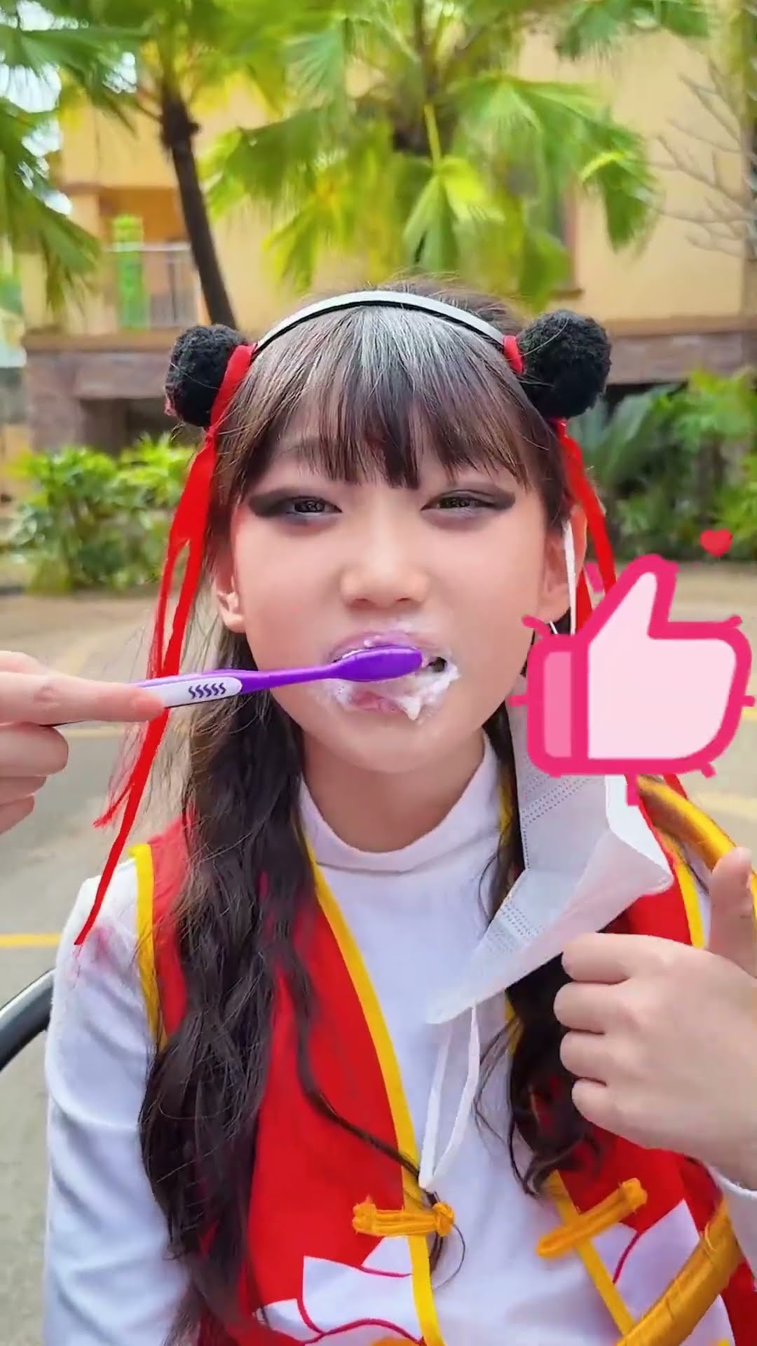 【斗罗大陆】谁能把小哪吒的牙齿刷干净呢？ #斗罗大陆 #唐舞桐 #哪吒