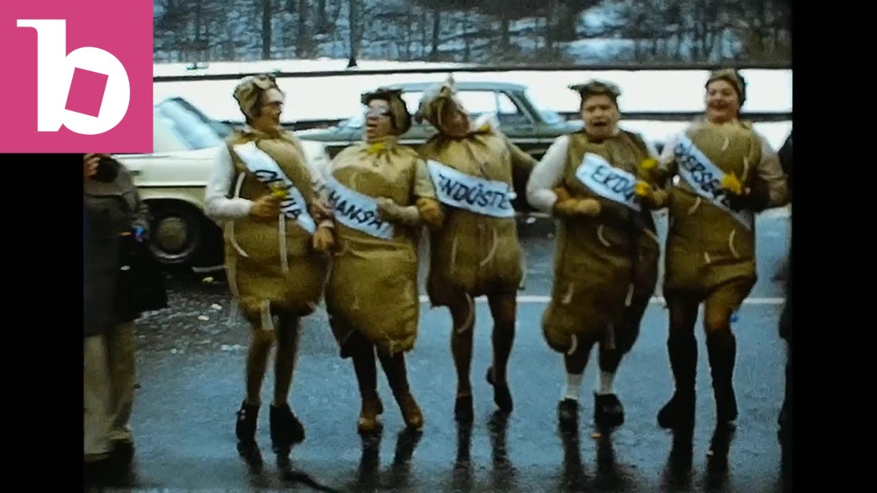 Clip of the Week - Carnival Dancers Dressed Up as Potatoes in Ründeroth, Germany: 1978