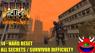 Ashes: Hard Reset for Doom 2 - MAP13 Hard Reset - No Commentary Gameplay