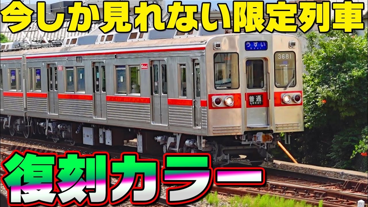 ついに復刻した激レア電車が死ぬほどカッコいい！今しか見れない