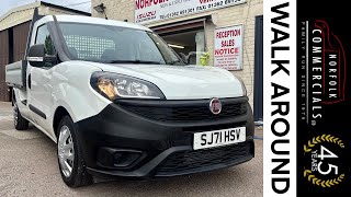 Walk around video for a Fiat Doblo 1.6 Multijet 16V Work Up Dropside
