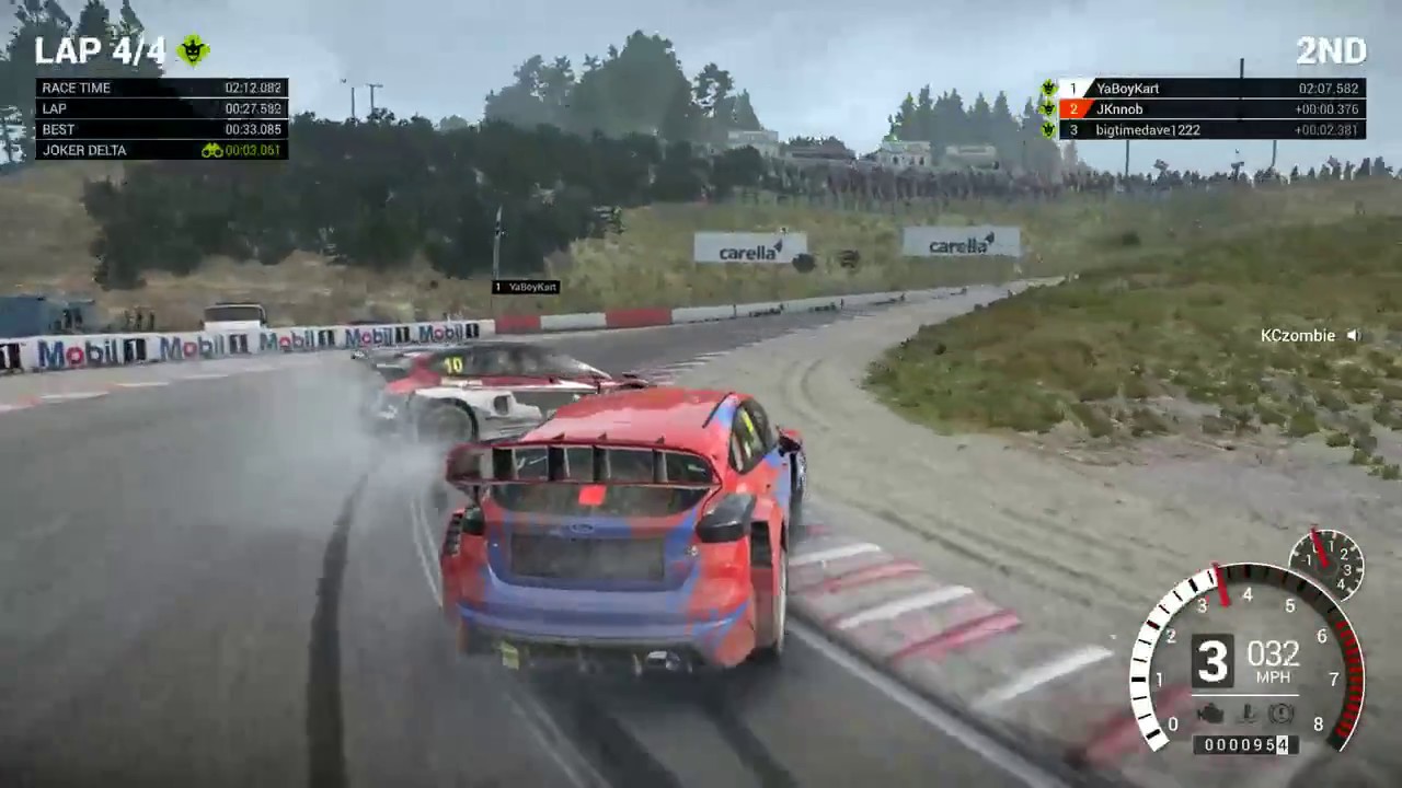 DiRT 4 Online Rallycross Close Racing in Norway | PS4 Pro