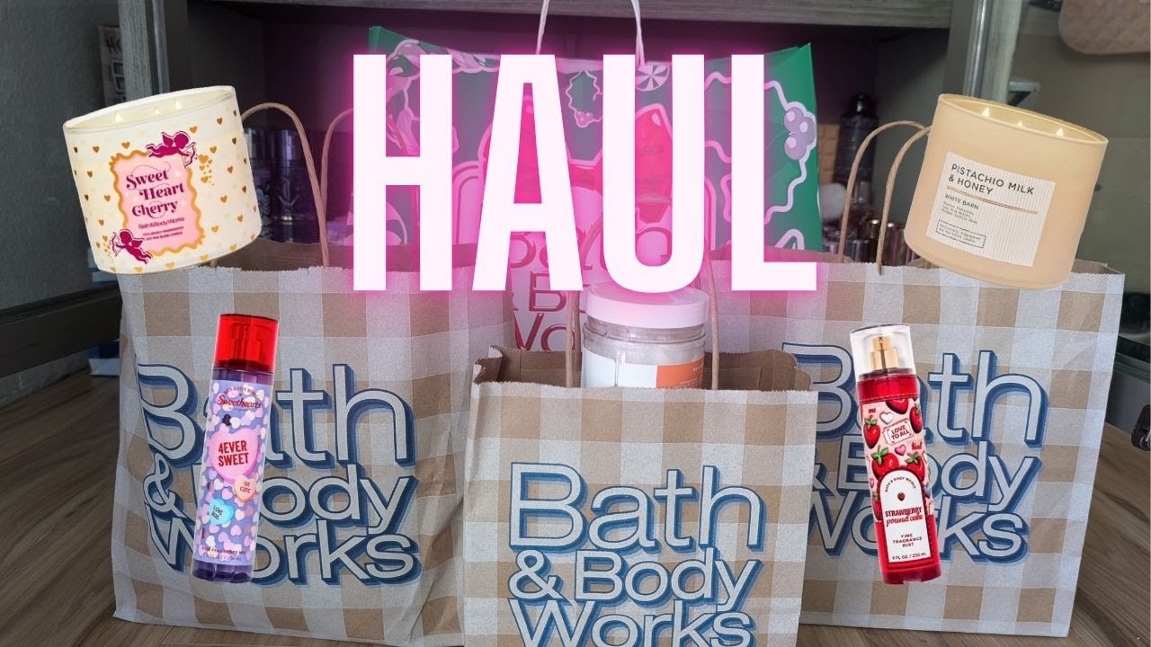 HUGE BATH AND BODY WORKS HAUL! SPRING NEWNESS! SAS WRAP UP!