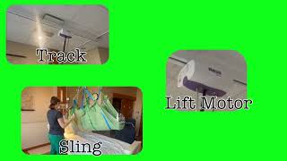 Patient Mobility with Mechanical patient Lifts: Vancare C625 Ceiling Lift System