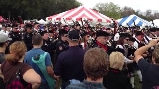 Scottish Highland games opening ceremonies