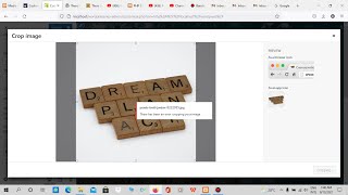 image name  there has been an error cropping your image | Wordpress