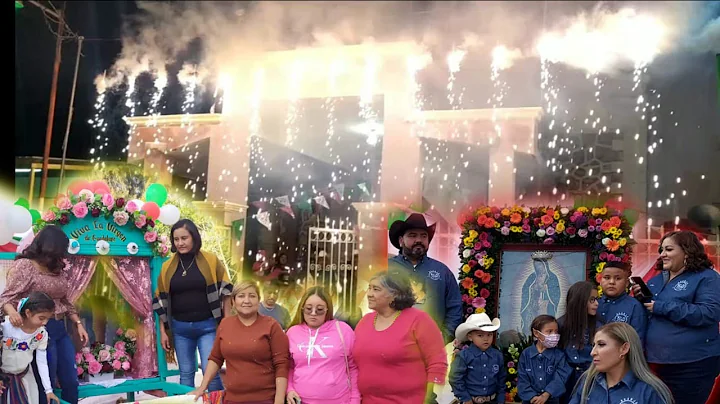 As se vive la celebracin de la VIRGEN DE GUADALUPE...