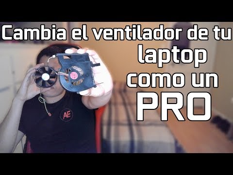 Video: Cómo Reemplazar Un Ventilador En Una Computadora Portátil