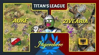 Zivearia vs Auke | Treaty Titan's League Casting |  Game 1 | AOE III: DE