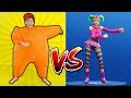 DESAFIO DE DANÇAS FAMOSAS COM ROUPA INFLÁVEL ☆ Fortnite, Funk, Macarena, Memes etc ☆