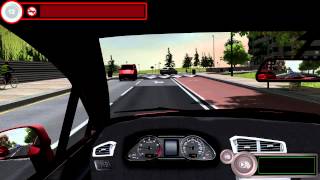 Drivesim, driving in the city - Car Driving Simulator  Software screenshot 1