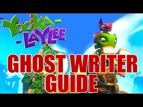 Yooka Laylee Ghost Writer Location Guide - MoodyMaze Marsh