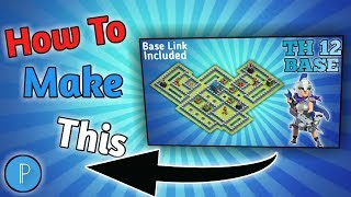 How i make my thumbnail | Clash Of Clan Thumbnail Edit With Pixellab | How To Make Thumbanuil screenshot 5