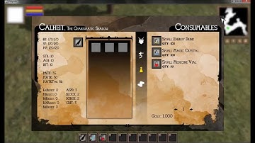C# RPG - Phlyndir, Inventory System