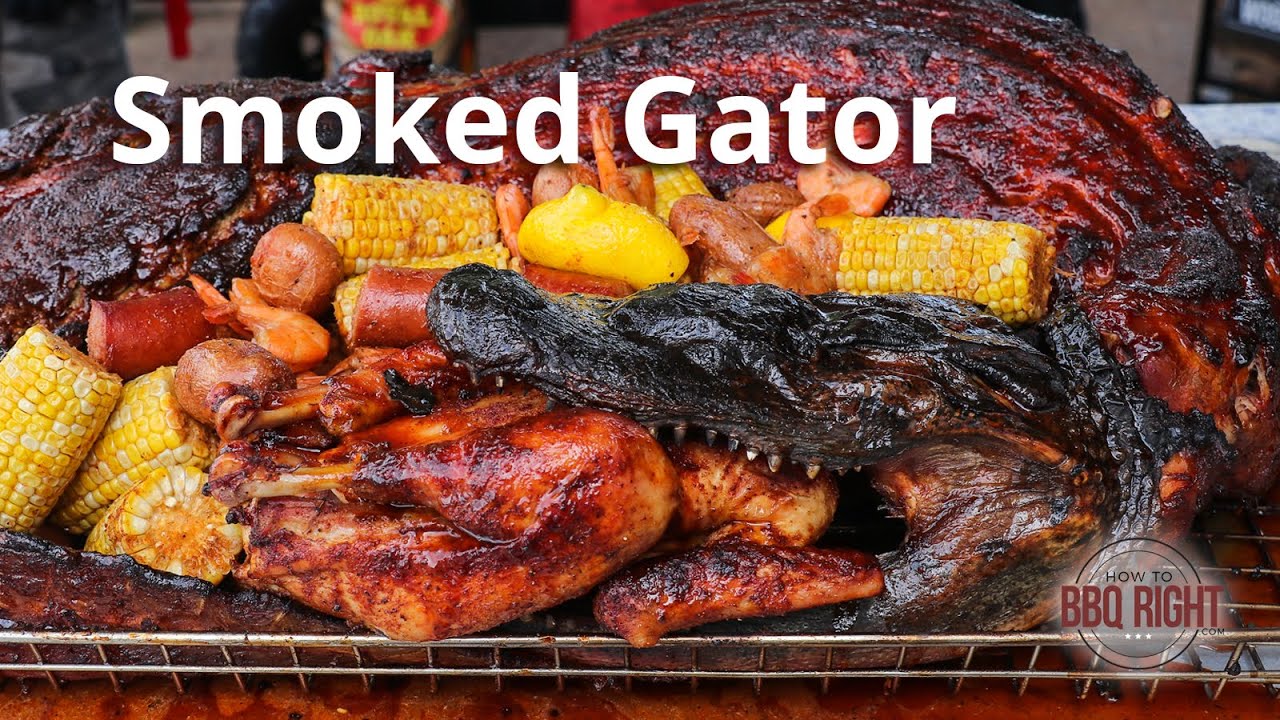 Whole Smoked Gator Recipe