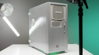 Retro case in a GAMING PC  RESTORATION AND CUSTOMIZATION