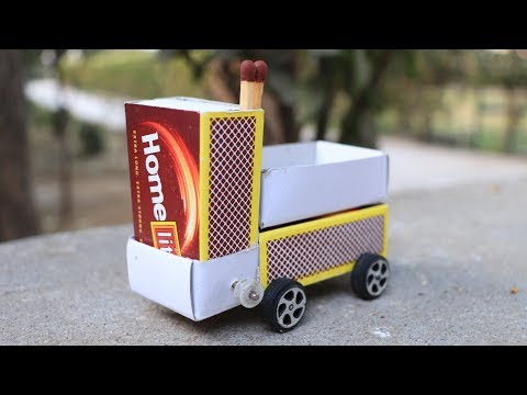 How to Make a Electric Toy Car Truck at Home - Matchbox Car - Mini Car