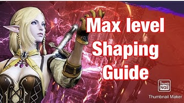 How to Master Shaping to Level 12 in Bless Unleashed