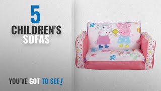 Top 10 Children'S Sofas [2018]: Peppa Pig Inflatable Kids Mini Sofa and Flip Out Lounger