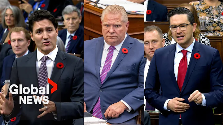 Trudeau asks Poilievre if he condemns Ontario's us...