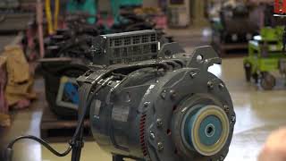 おおみや鉄道ふれあいフェア2019 MT73モーター回転実演(高速)